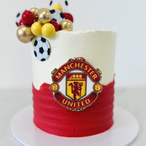 Football Badge Cake