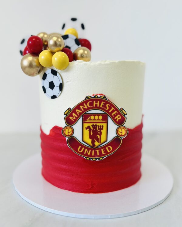 Football Badge Cake