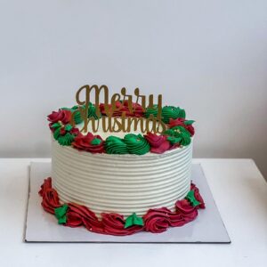 Christmas Wreath Cake