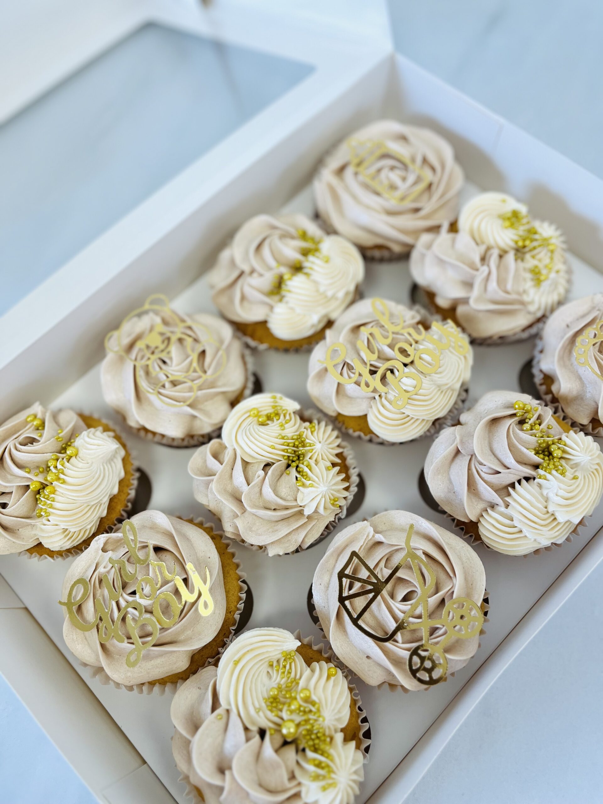 Baby Shower Cupcakes